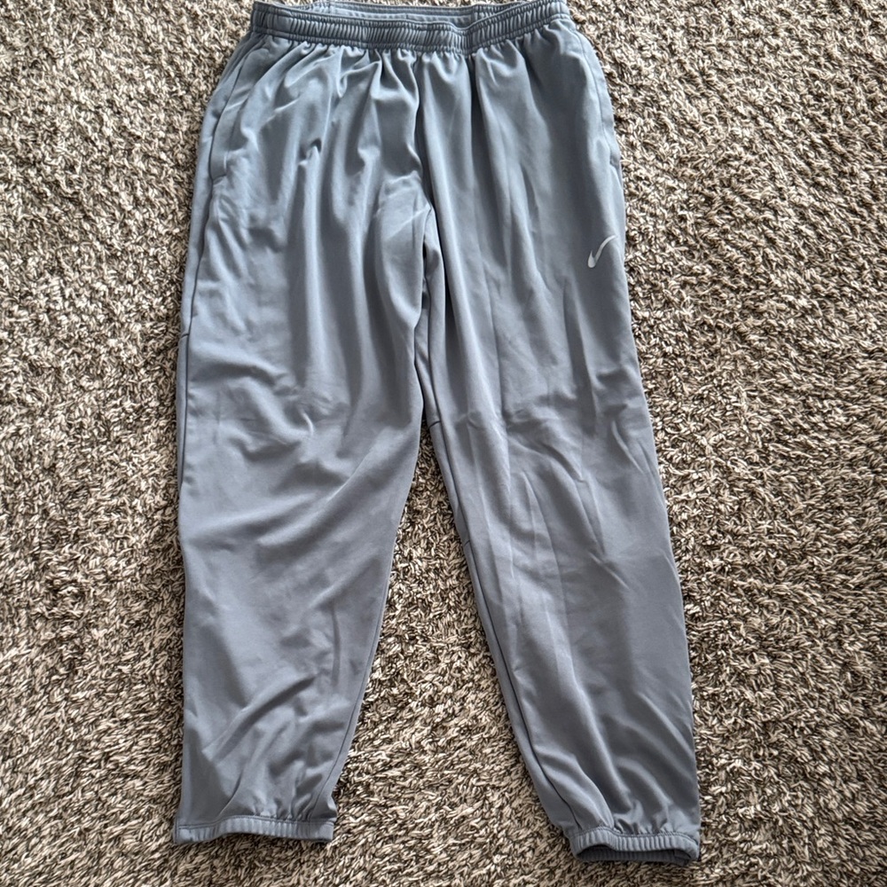 Nike Gray Sweatpants with Elastic Waistband